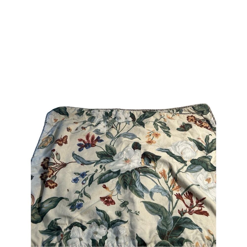 2 Williamsburg waverly shams magnolia‎ flowers 2003 replacement rn#50774